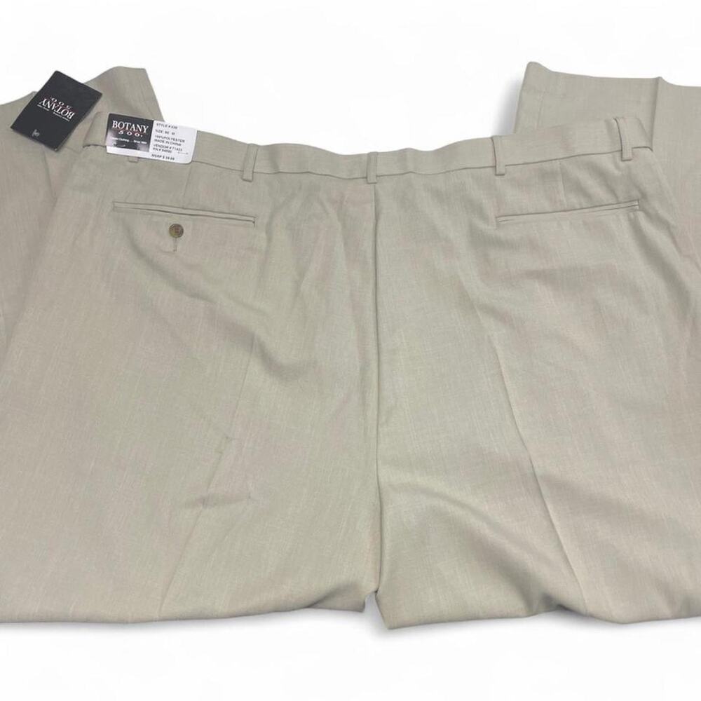 Botany 500 khaki trousers size